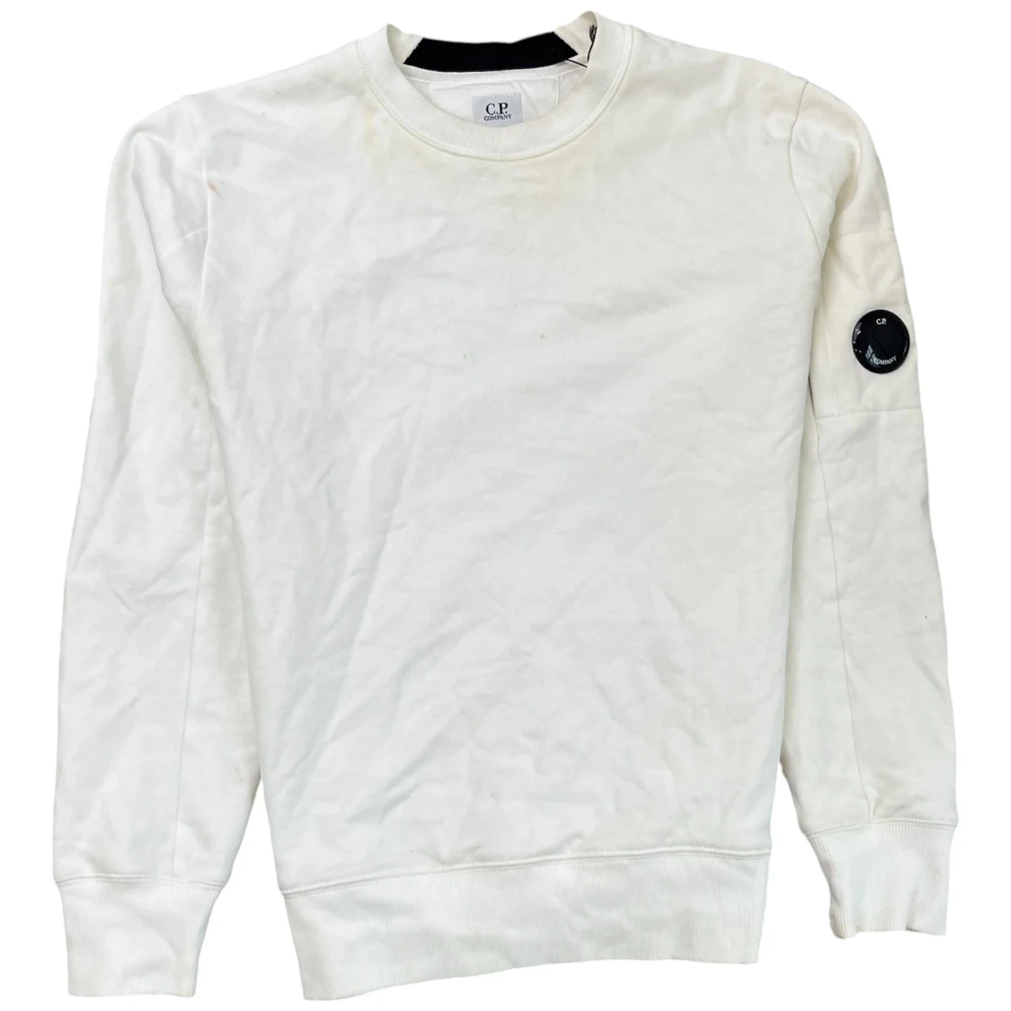 Vit sweatshirt från C.P. Company