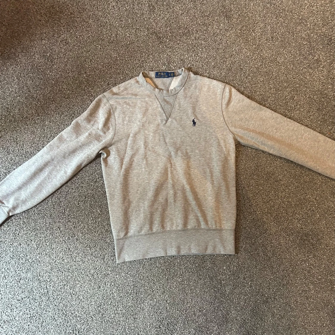 Grå sweatshirt från Polo Ralph Lauren