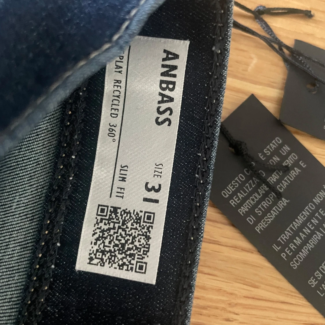 Replay Anbass slim jeans mörkblå - 2