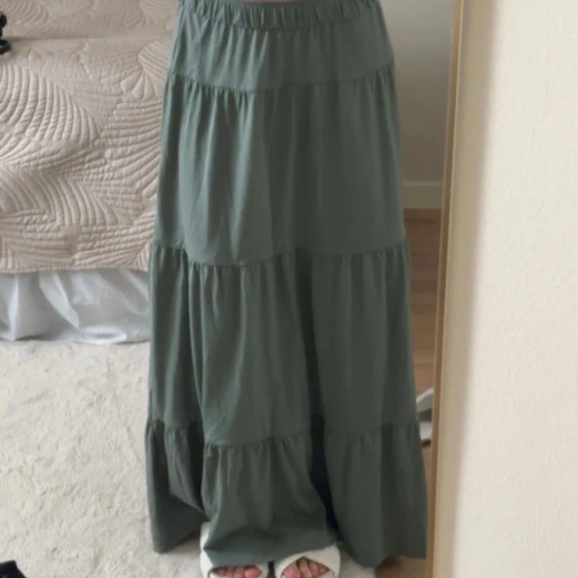 Grön långkjol  - 1