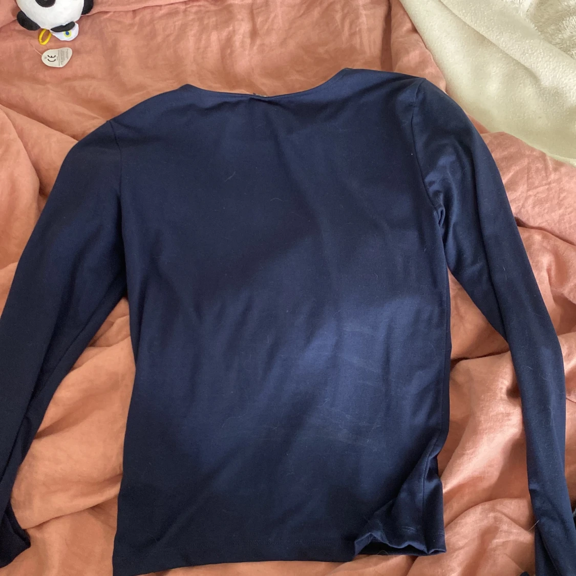 Mörkblå långärmad tröja Gina Tricot - 2