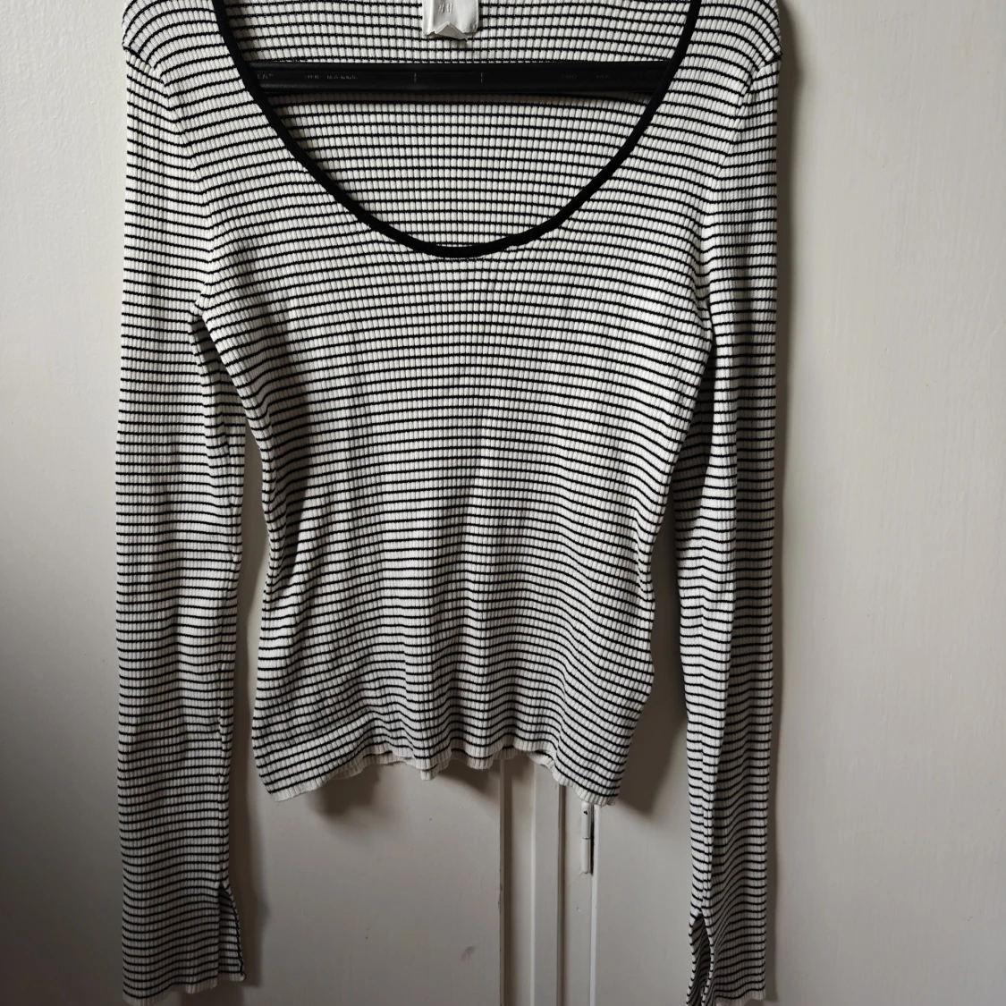 Randig långärmad tröja från H&M