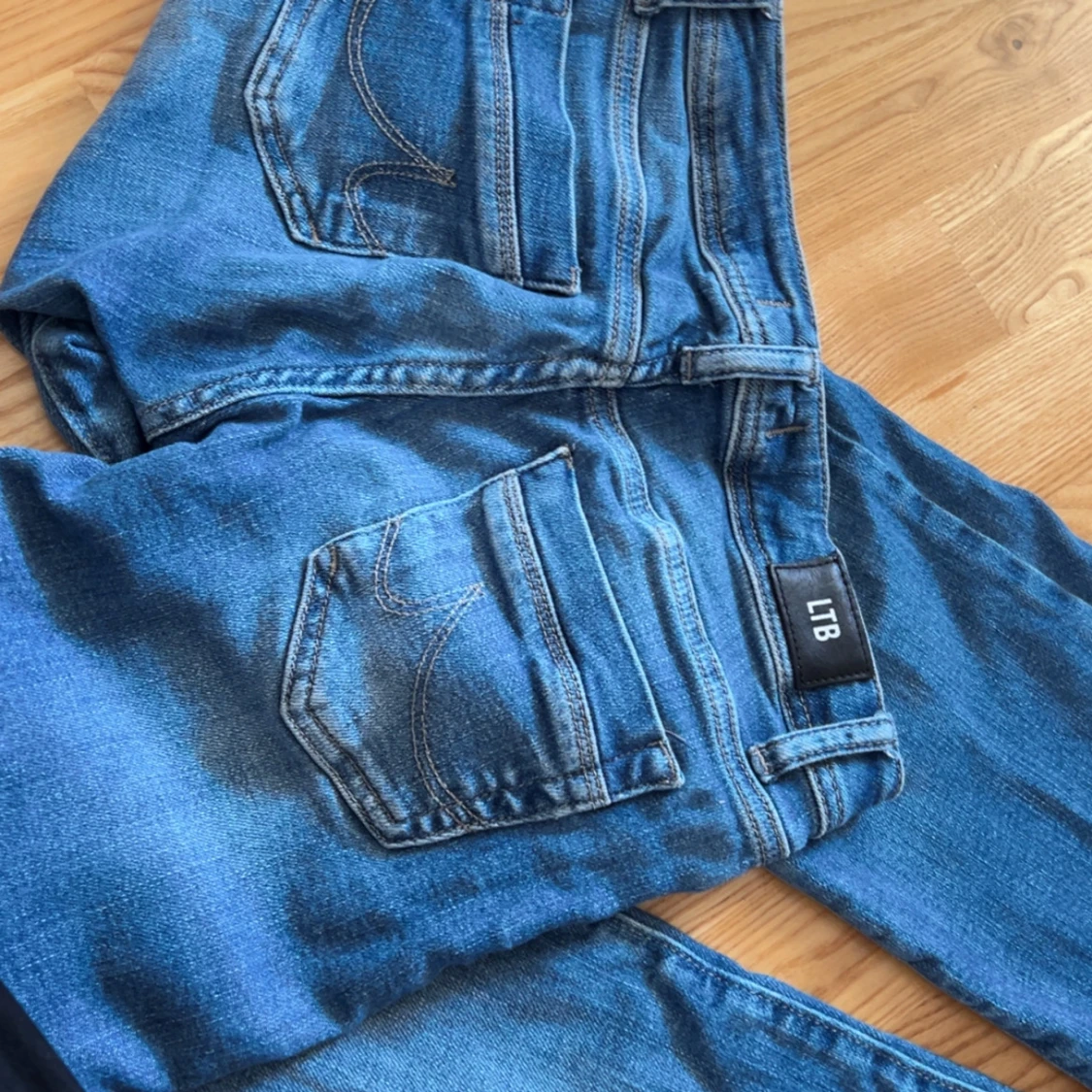 Blå bootcut jeans Ltb Valerie 25/30 - 4