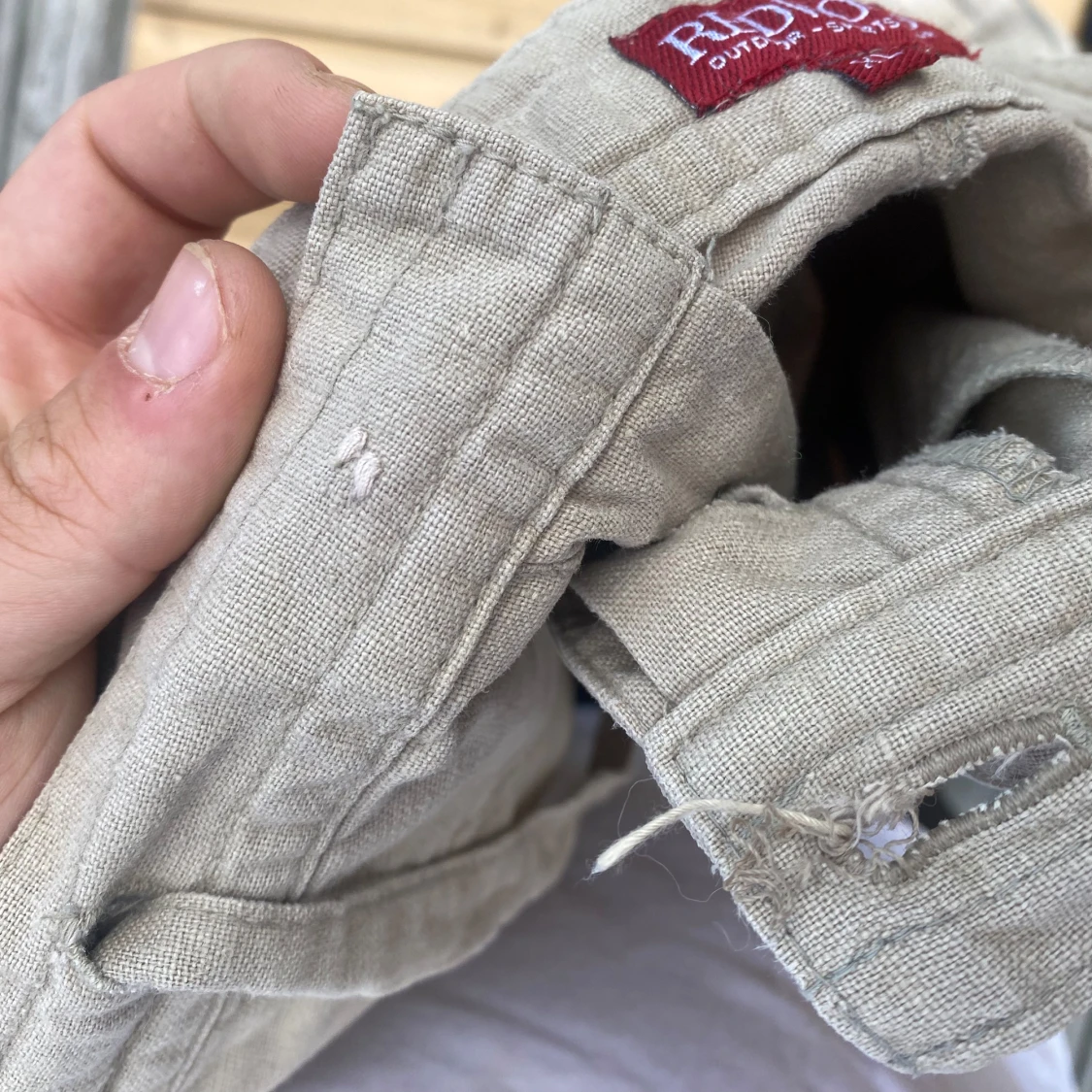 Beiga linnebyxor från Reedwood - 3