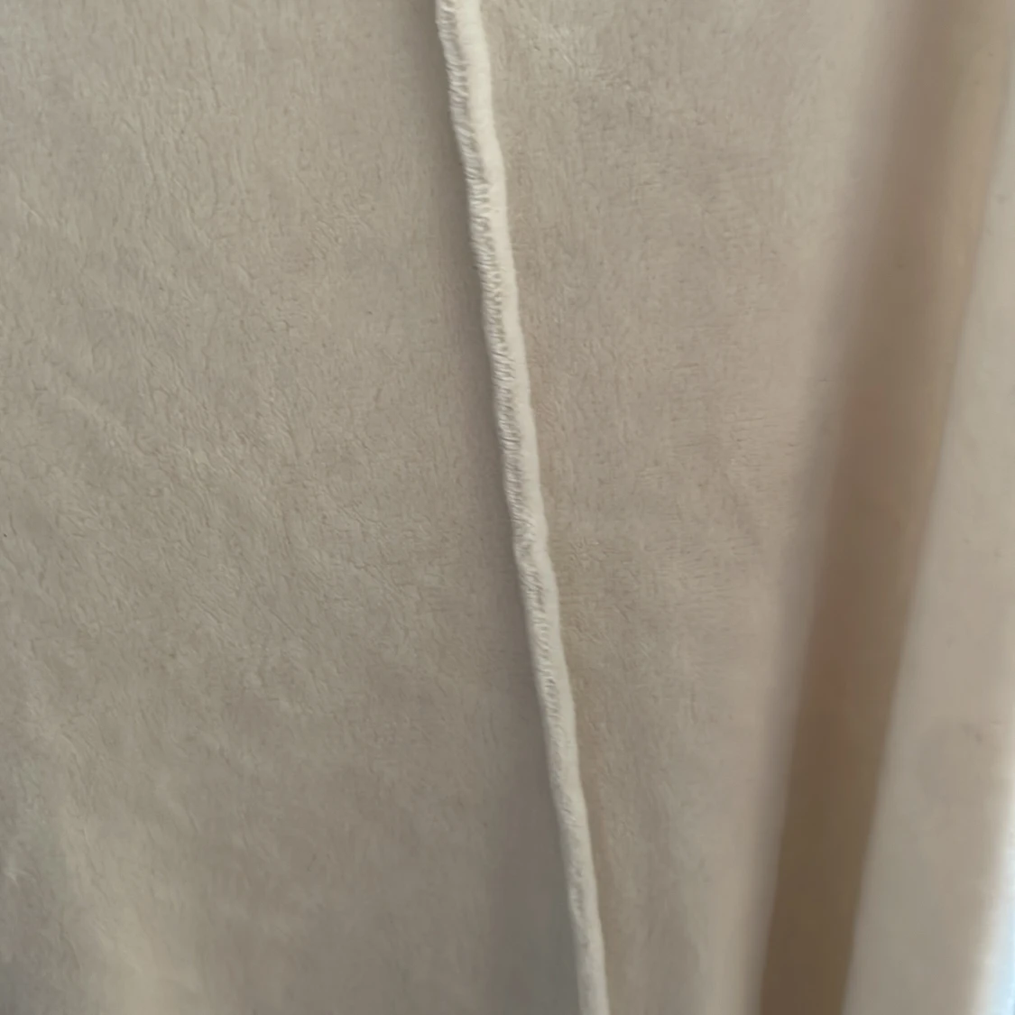 Vit långbyxor i sammet - 4