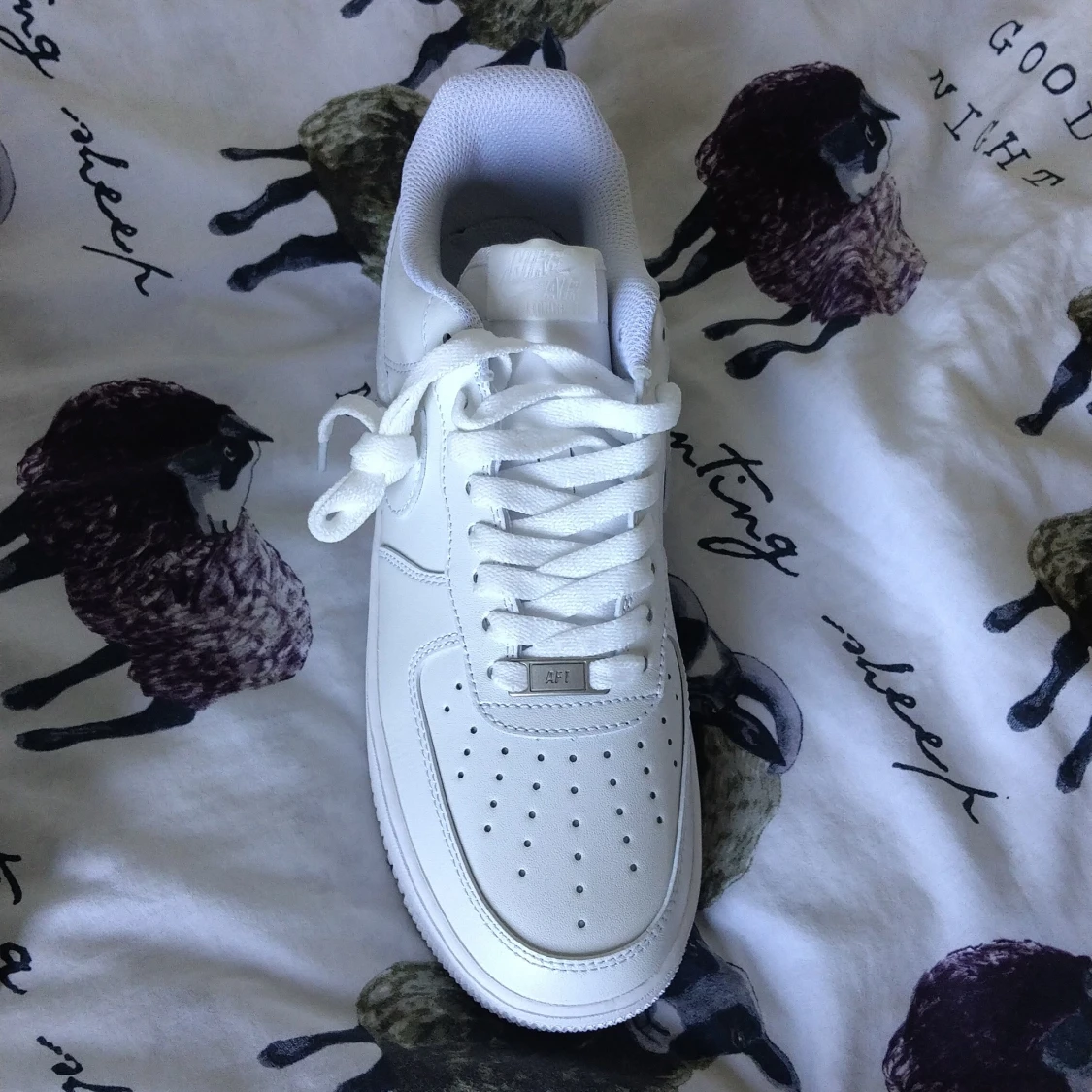 Nike Air Force 1 helvita sneakers - 2