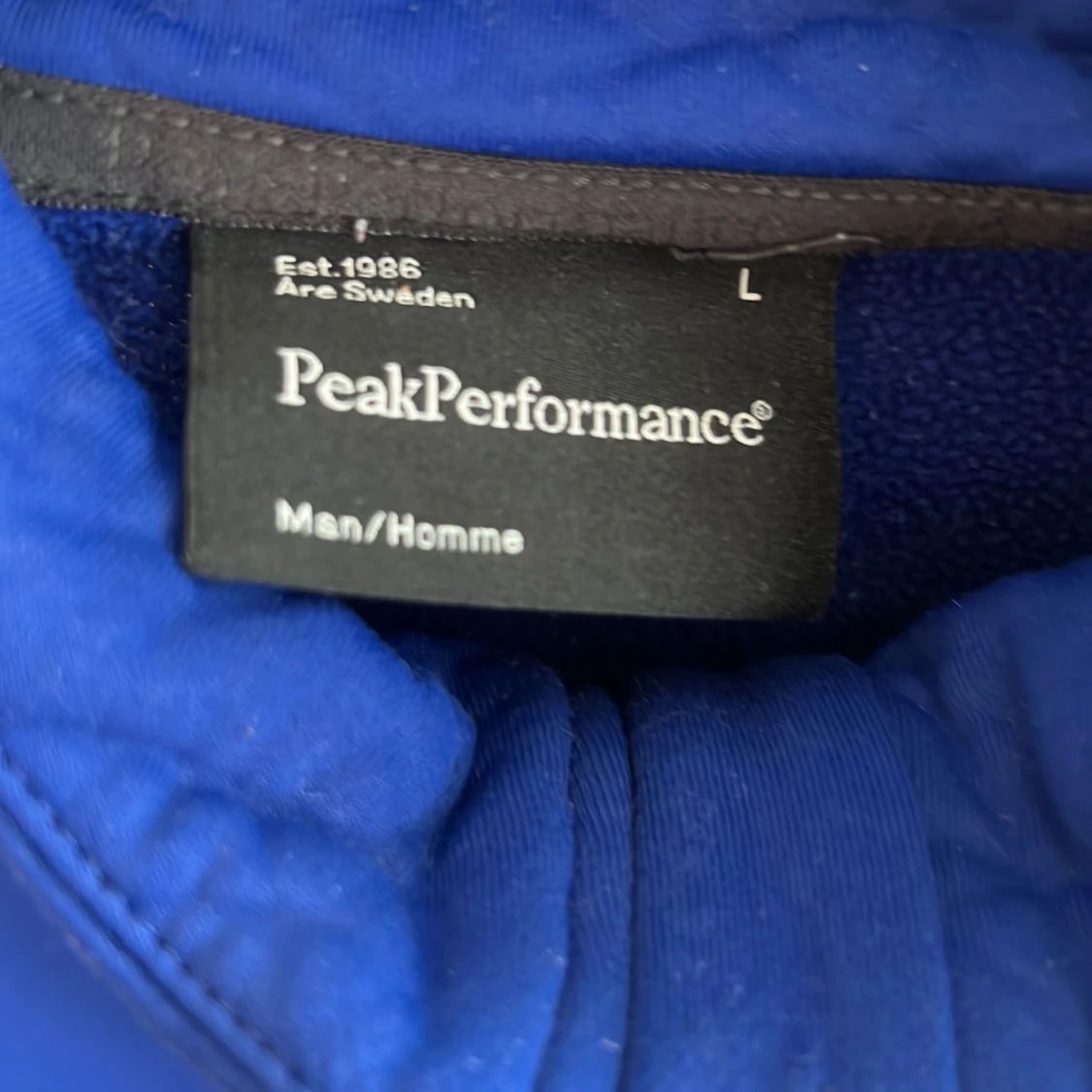 Blå vindjacka från Peak Performance - 2