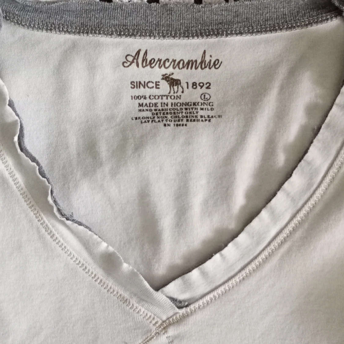 Vit tröja Abercrombie - 1