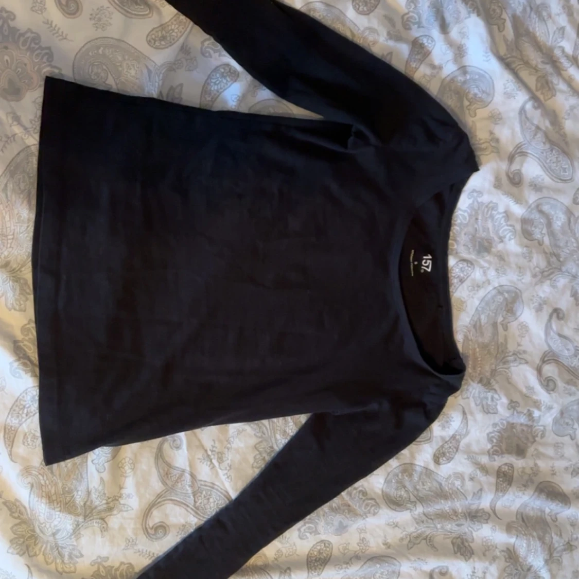 svart långärmad topp från lager157