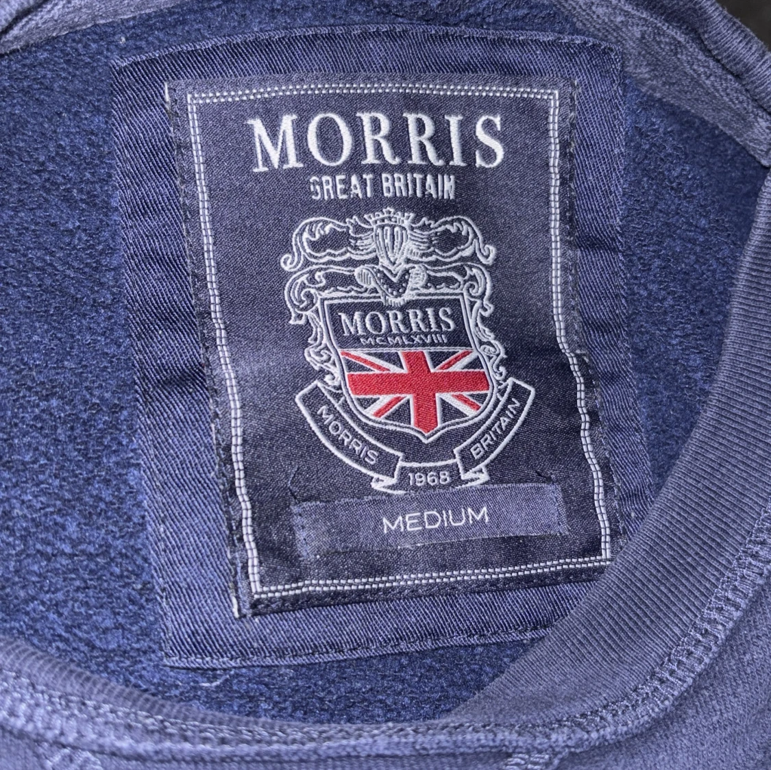 Mörkblå sweatshirt från Morris - 3