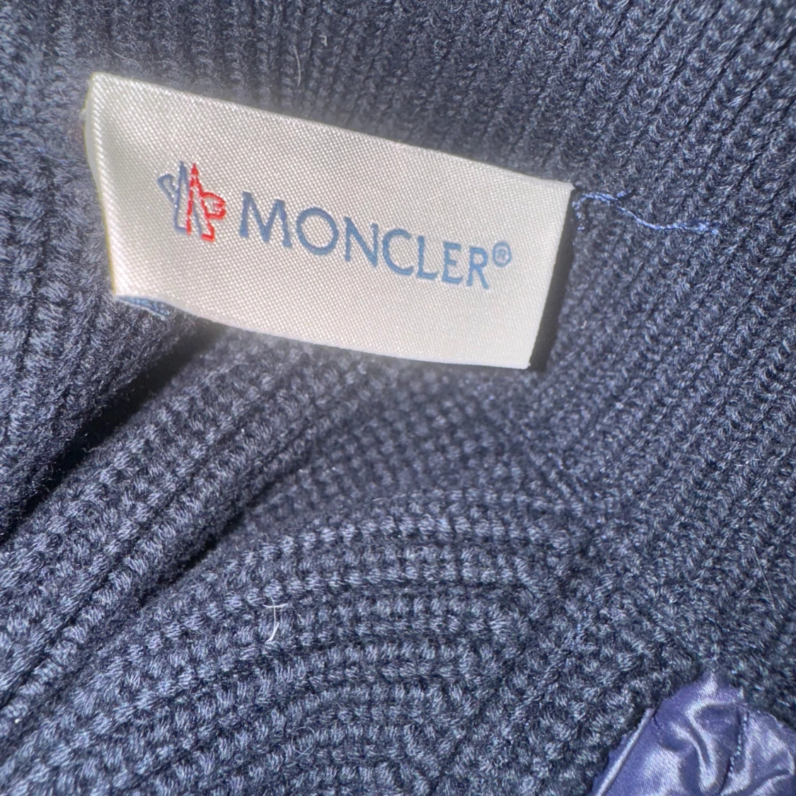 Blå cardigan från Moncler - 2