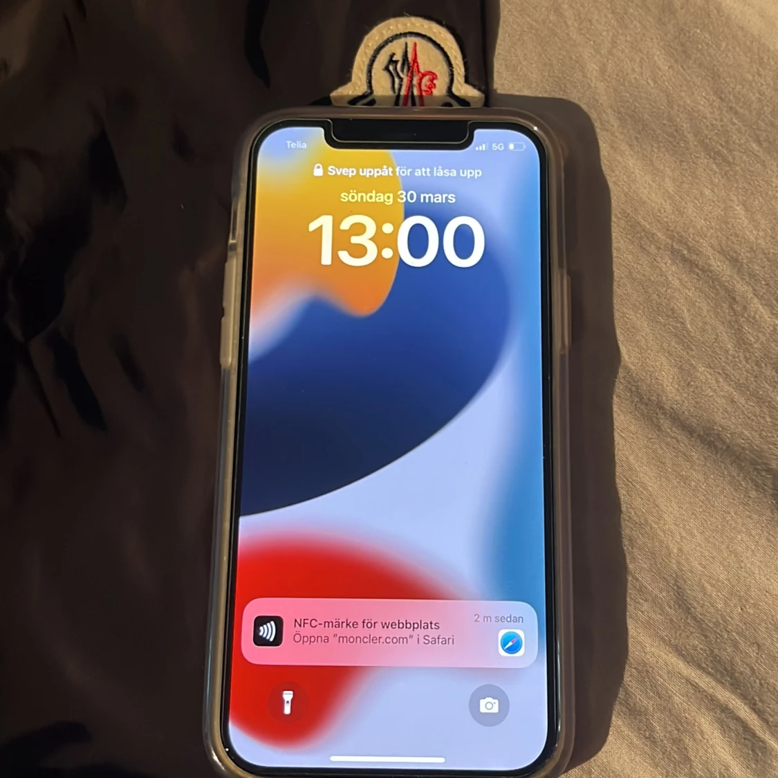 Svart vindjacka från Moncler - 2