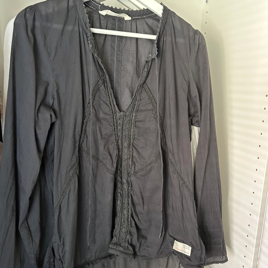 Svart odd molly blus  - 1