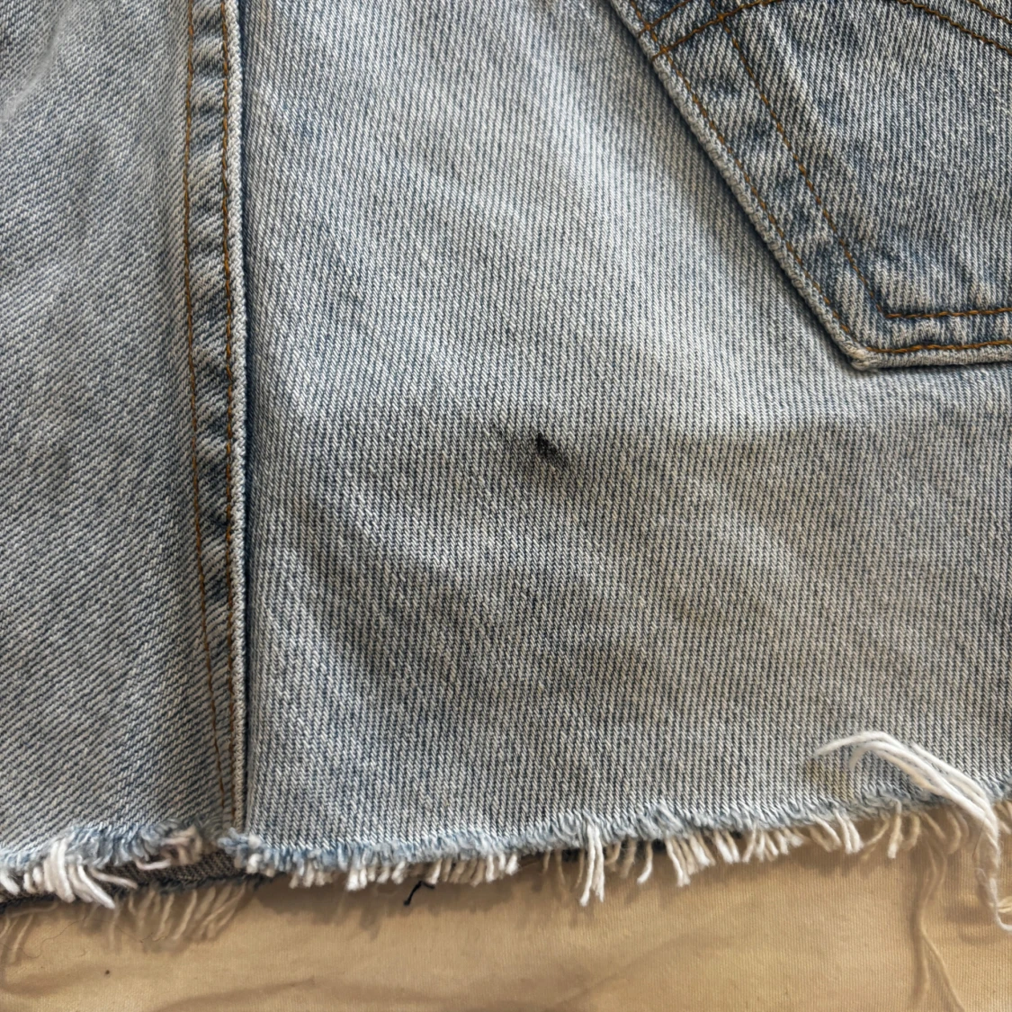 Jeanskjol ljusblå Levis - 2