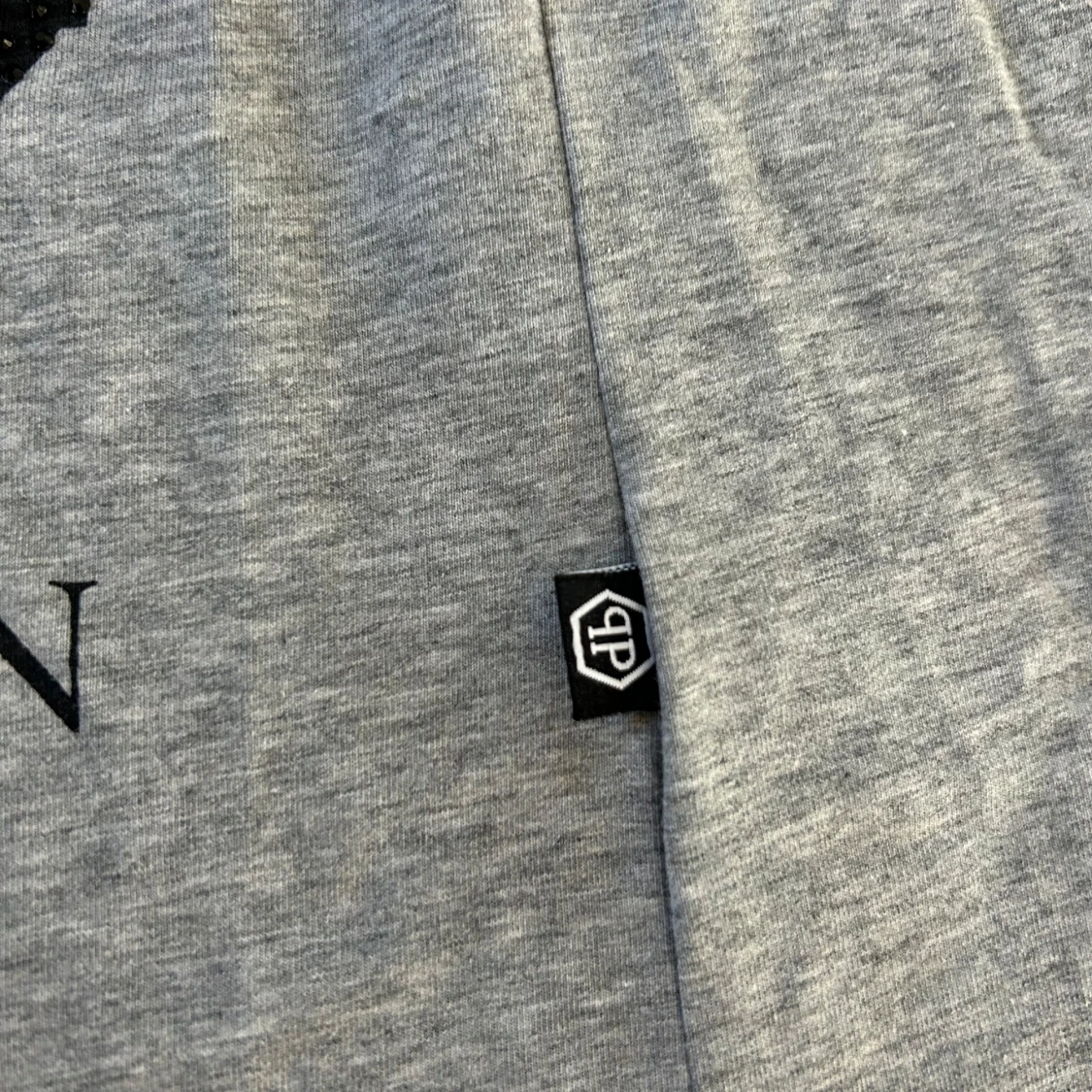 Grå t-shirt med tryck från Philipp Plein - 4