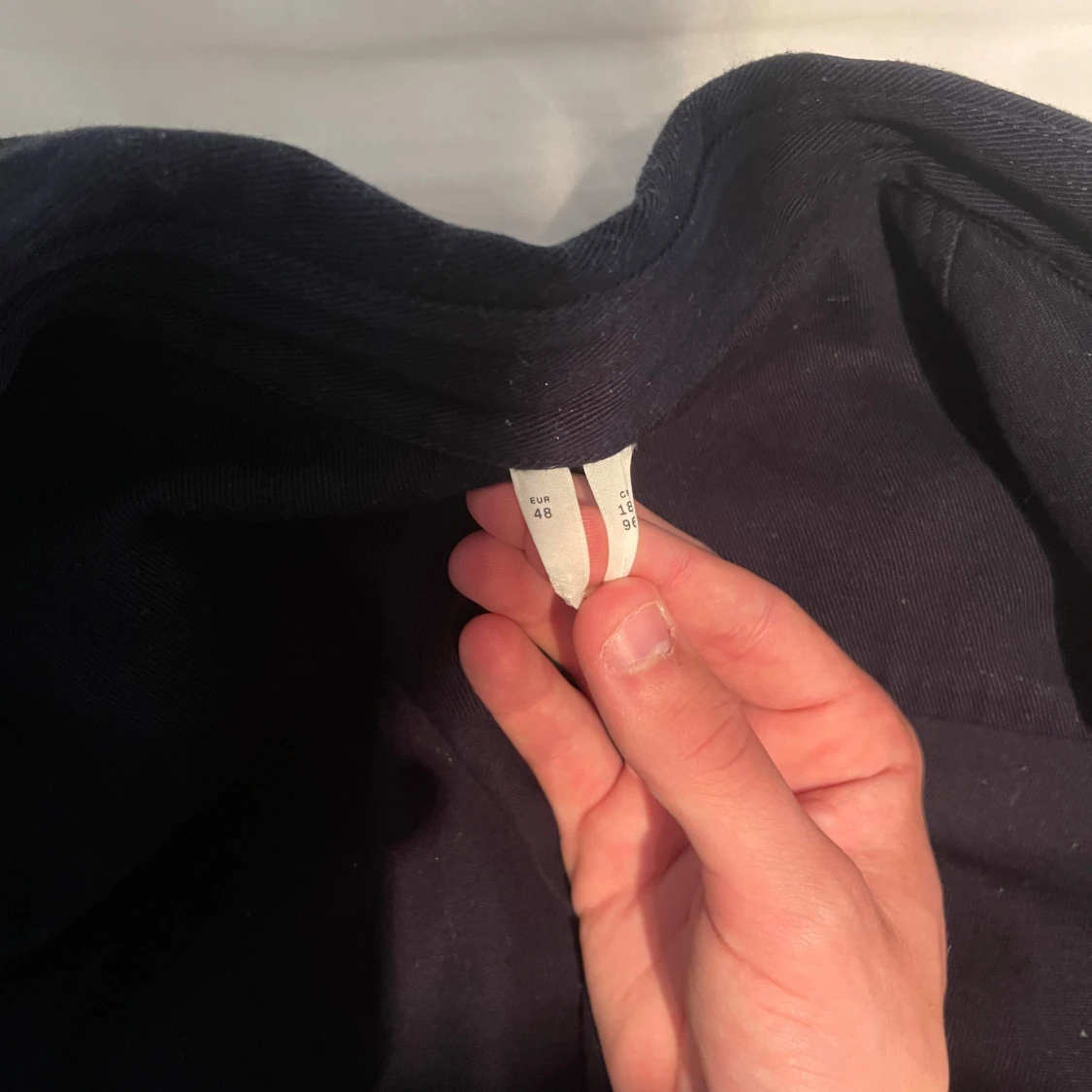 Mörkblå overshirt med fickor - 2