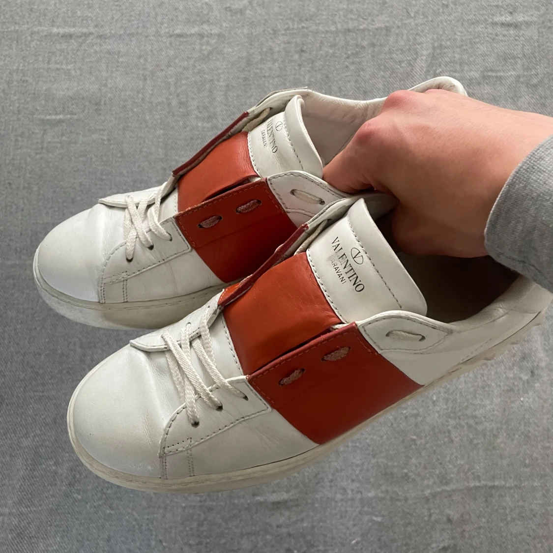 Valentino Garavani Open sneakers vit/röd - 2