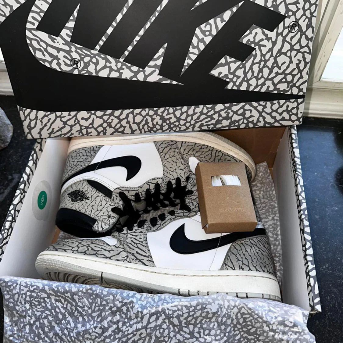 Jordan 1 High ”White cement” - 4