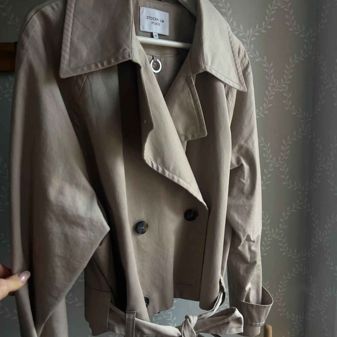 Croppad trenchcoat Stockh lm - 1