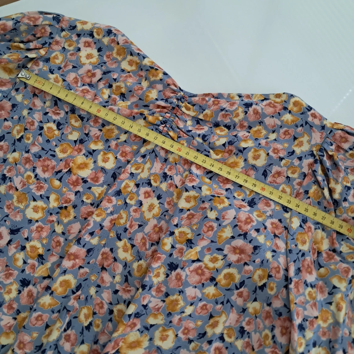 Blommig kortklänning från Valerie - 4