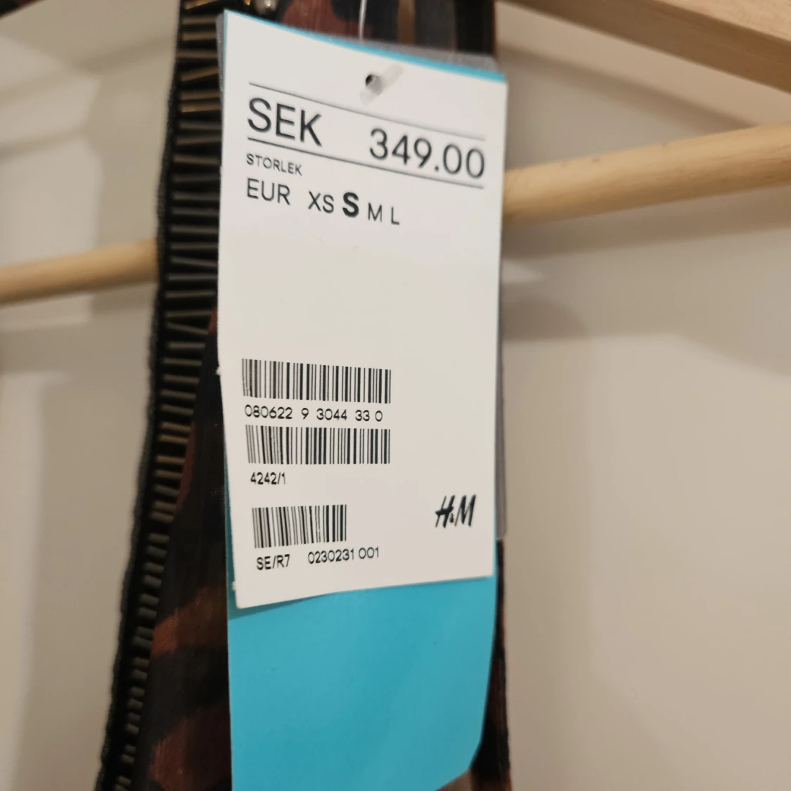 Leopardmönstrad badklänng H&M - 1