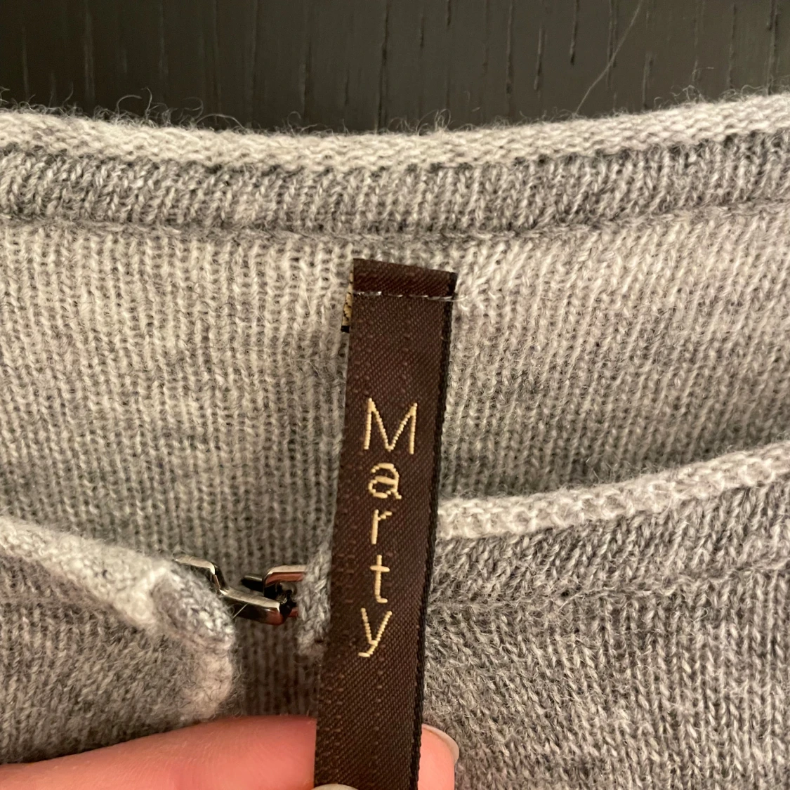 Grå kofta från Martty - 1