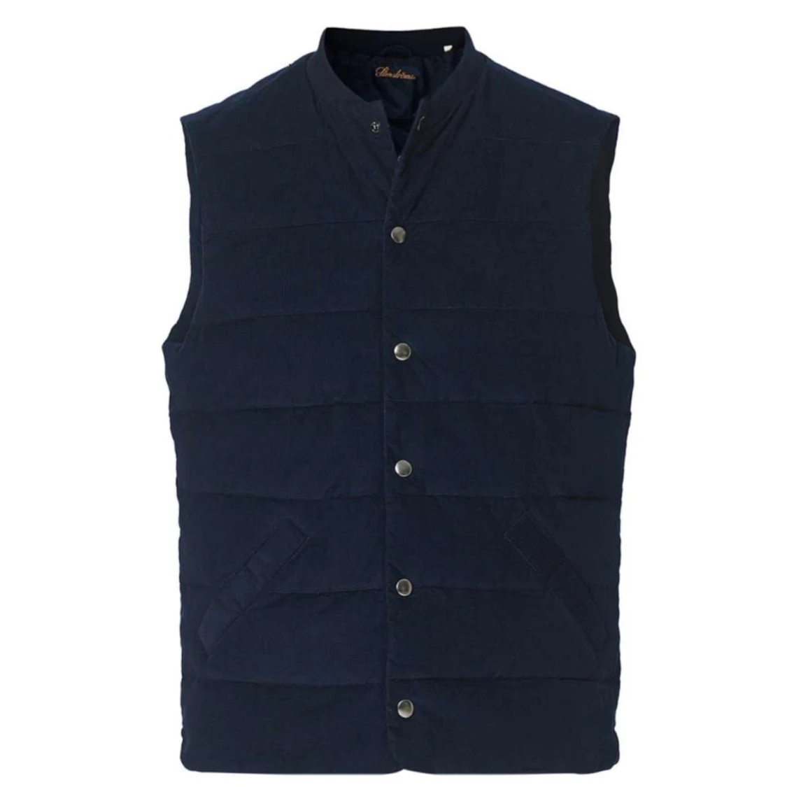 Mörkblå dunväst från Stenströms