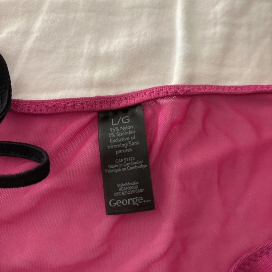 Lingerie rosa linne - 2