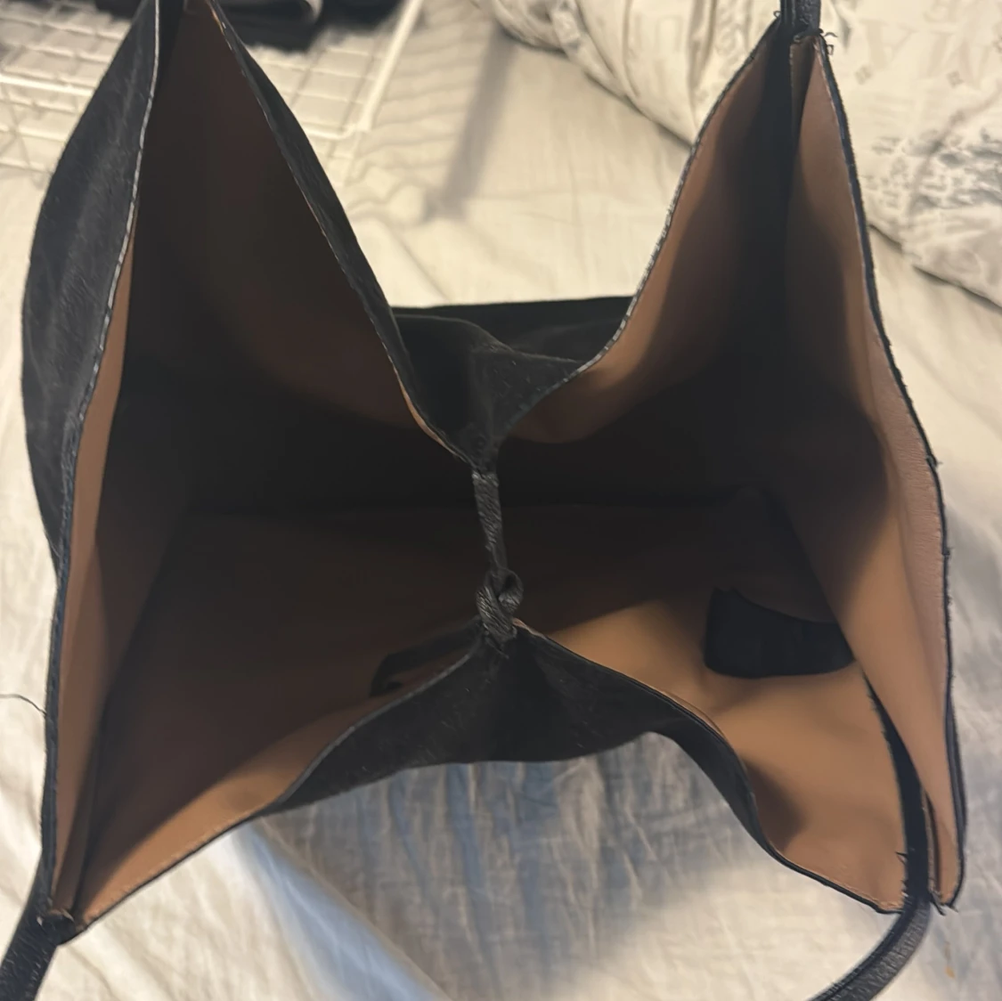 Svart och brun axelväska från H&M - 2