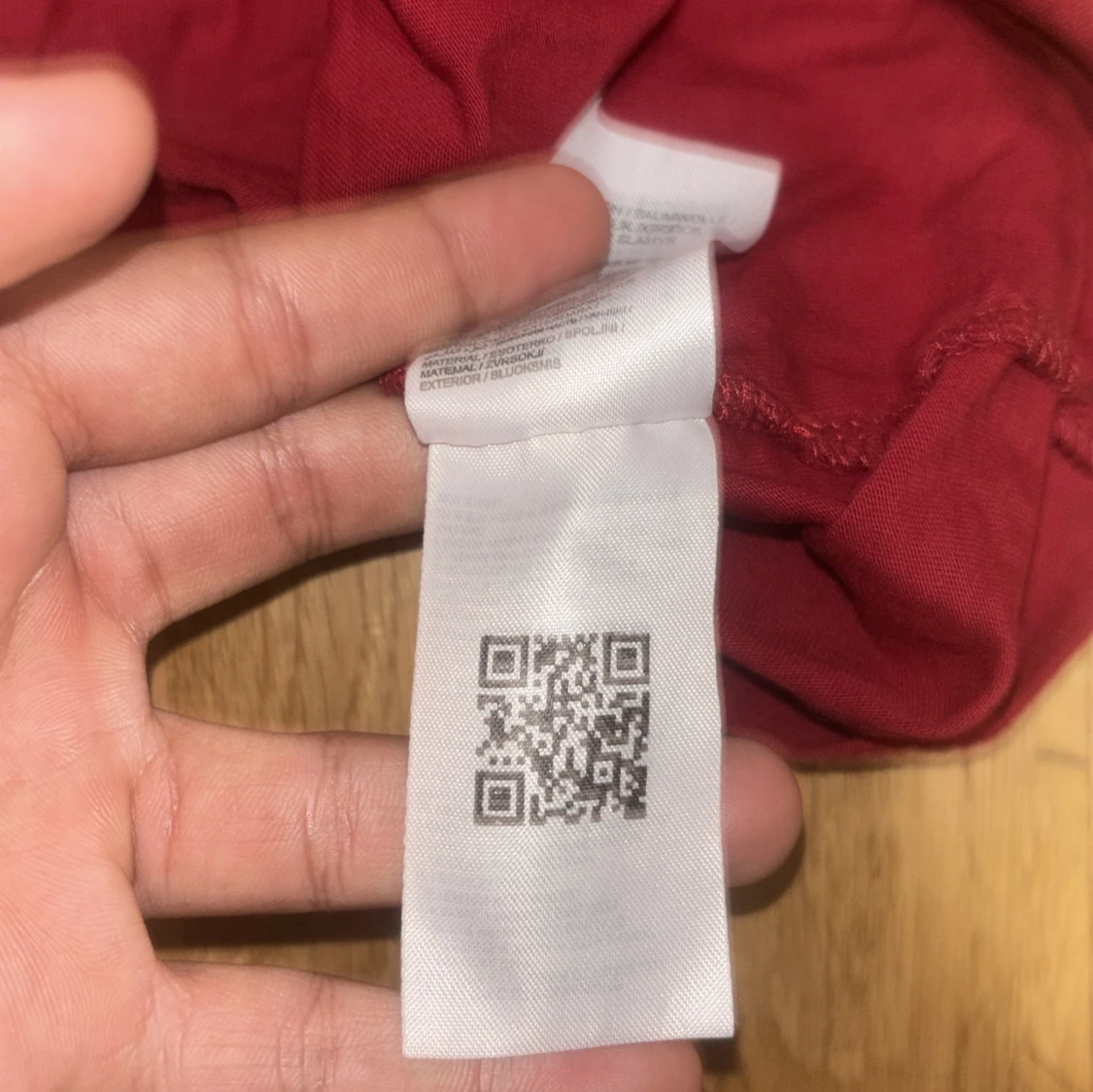 Röd Lacoste t-shirt med tryck - 3