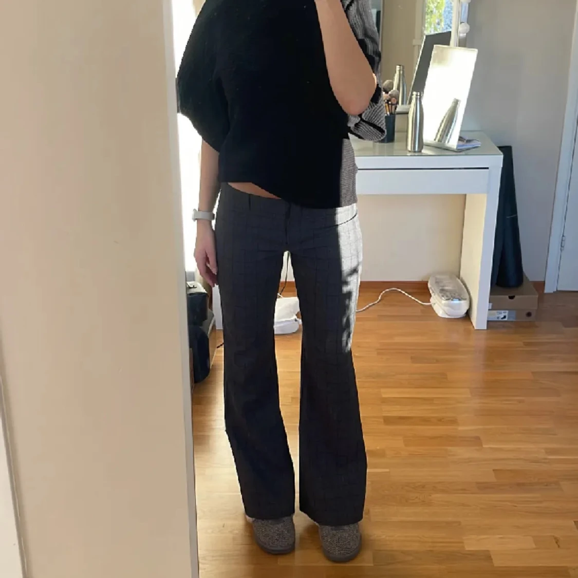 Lågmidjade rutiga bycor - 1