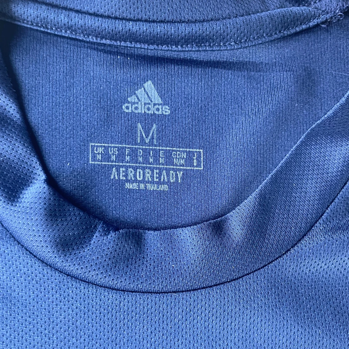 Blå svensk futsaltröja/fotbolltröja Adidas M - 3