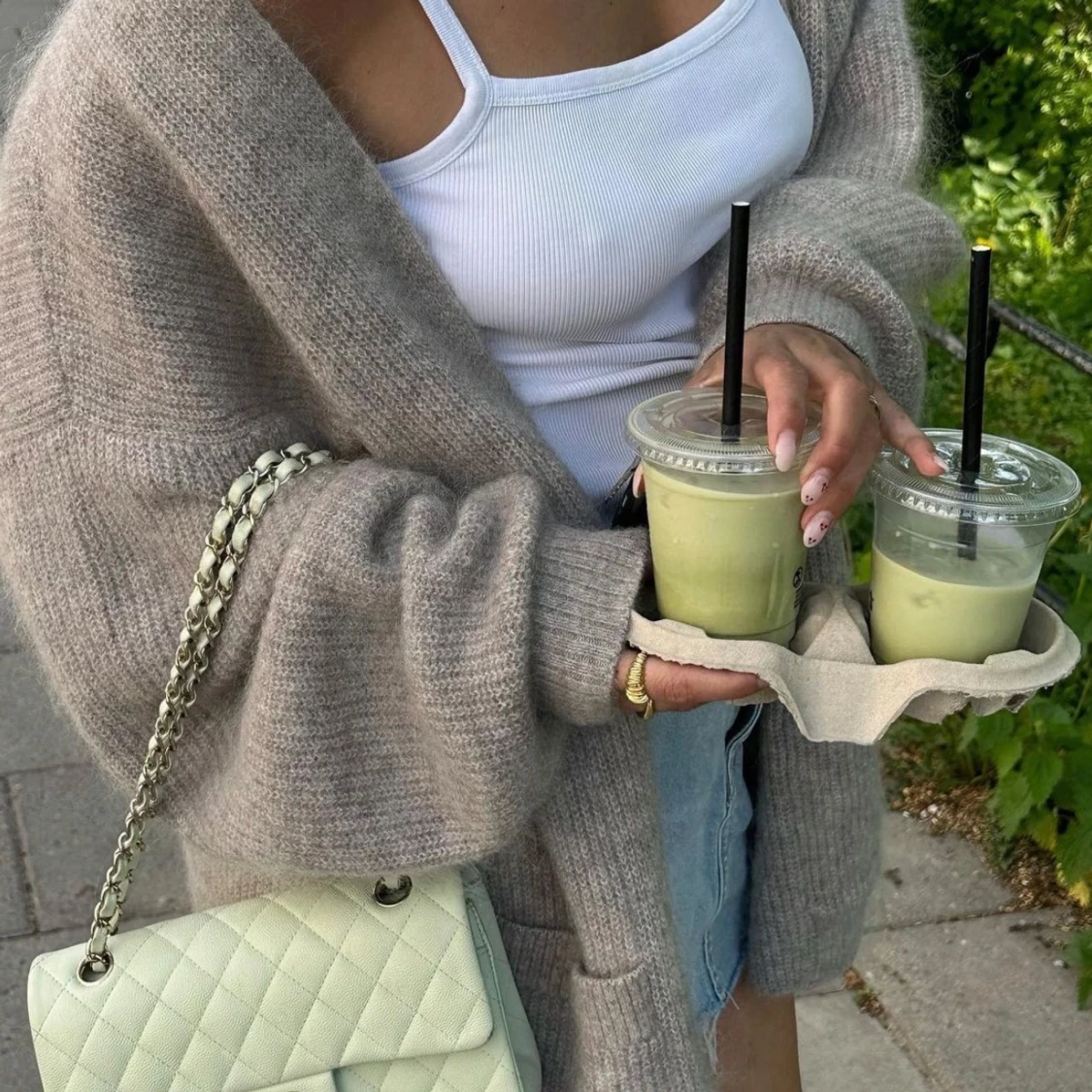 Beige kofta från & Other Stories - 2