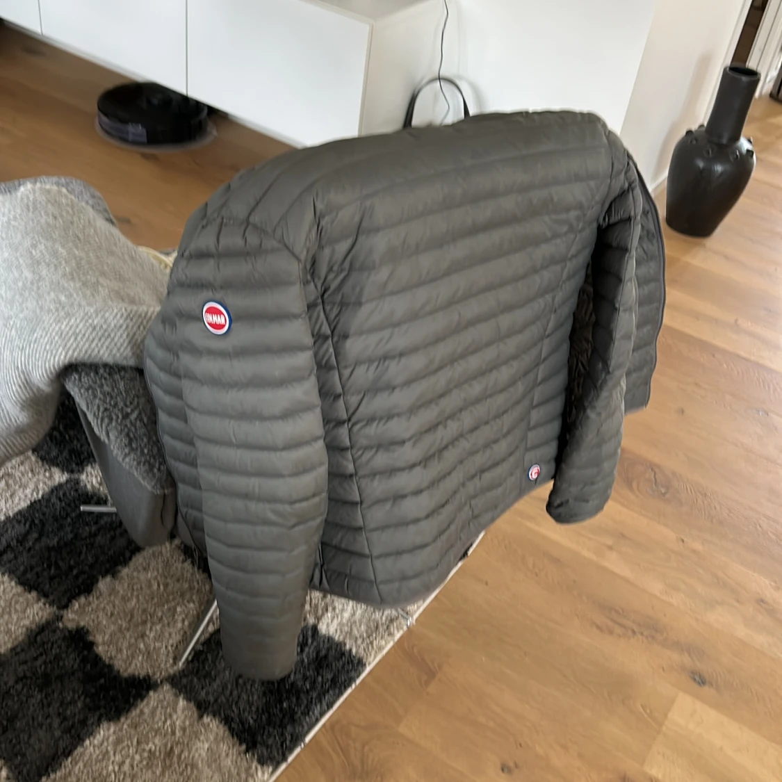 Grå quiltad jacka från colmar - 2
