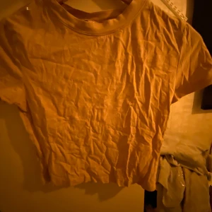 En grå och en bege T-shirt  - Säljer en enkel beige och grå t-shirt med korta ärmar. Perfekt för en avslappnad stil. T-shirten har en klassisk rund halsringning.