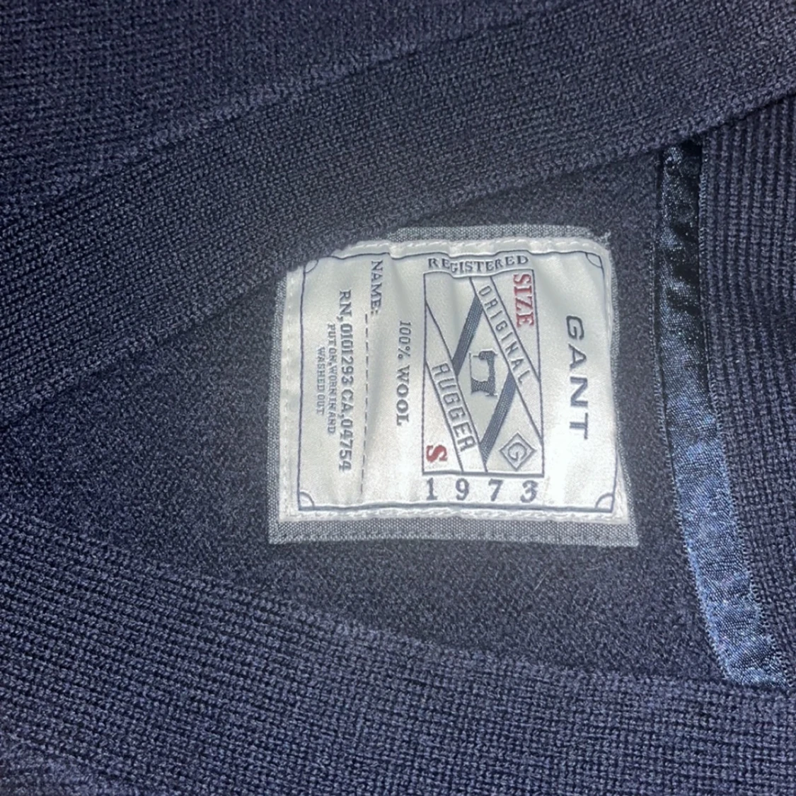 Marinblå kofta från Gant - 2