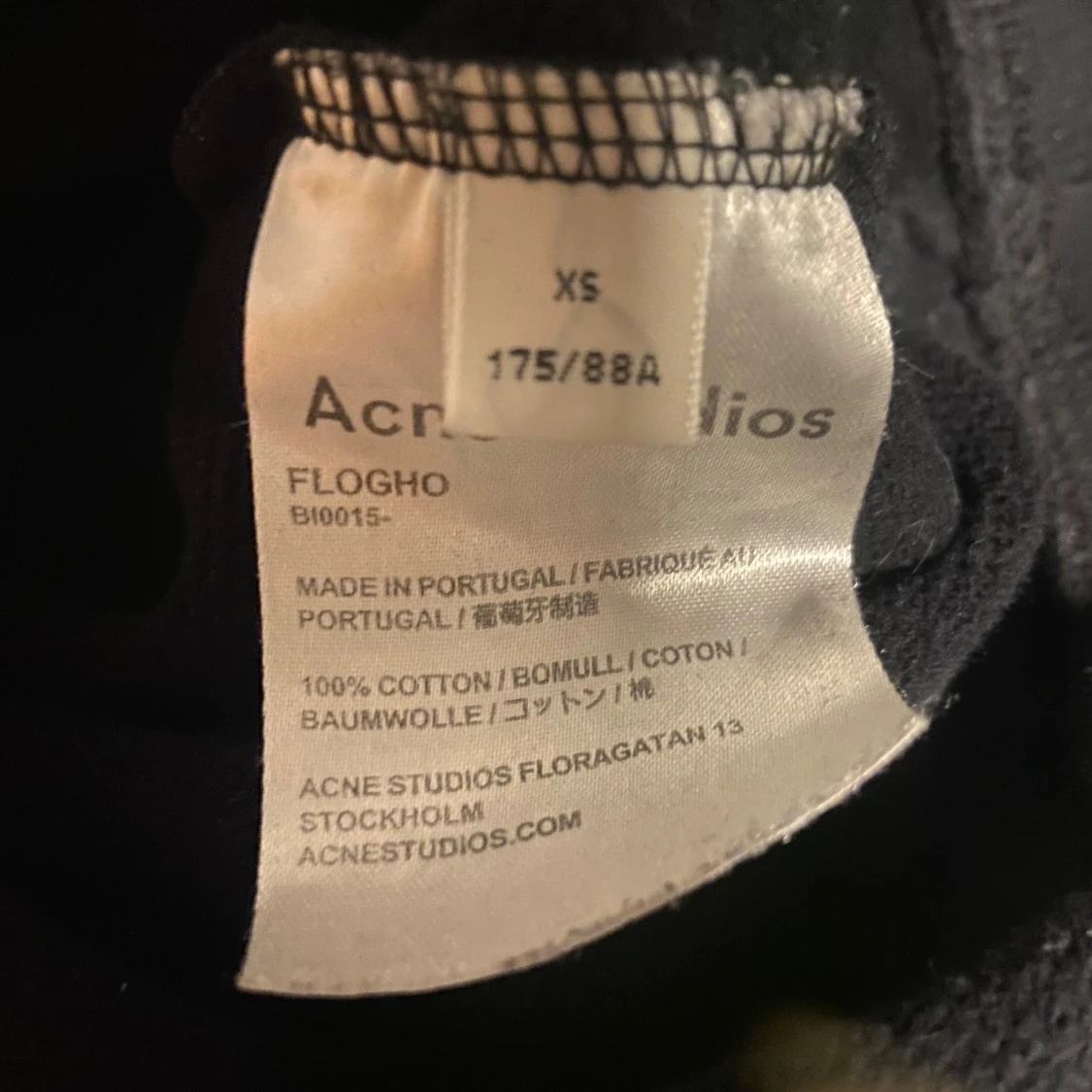 Svart tröja från Acne Studios - 2