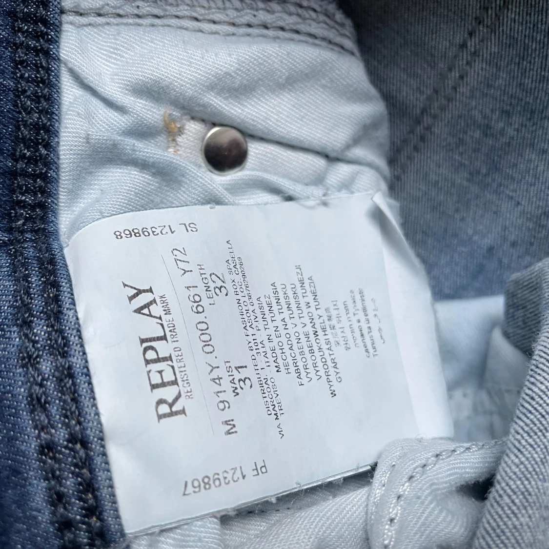 Blå jeans från Replay - 3