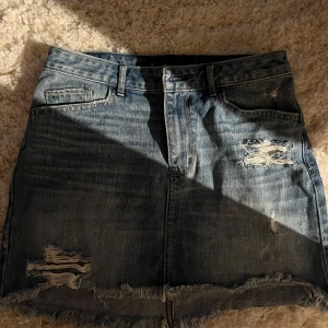 Blå jeanskjol från Hollister - Snygg jeans kjol från hollister 😘