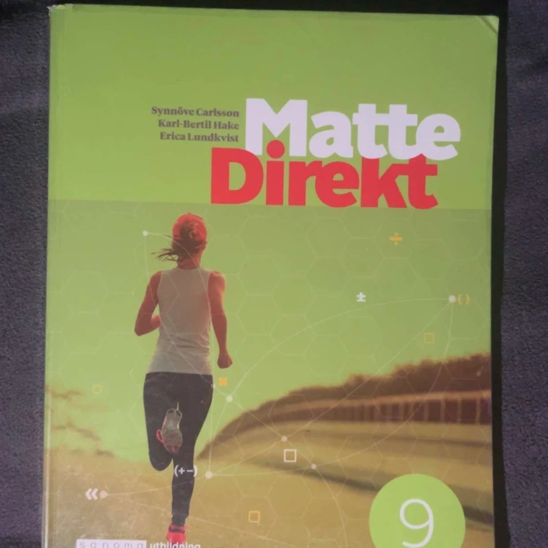 Matte Direkt 9 Bok (Högstadie Matematik)