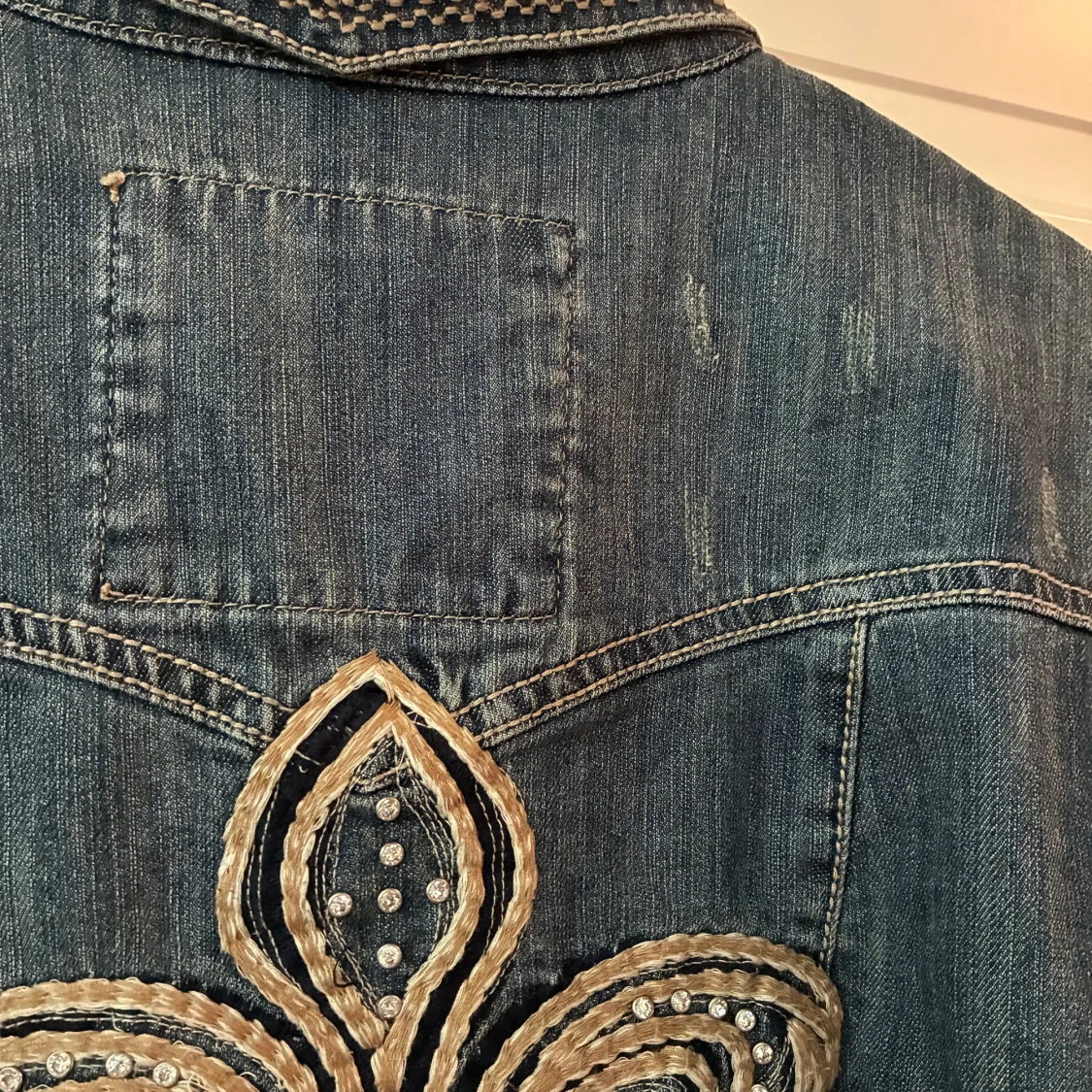 Jeansjacka 🤍⚜️ - 2