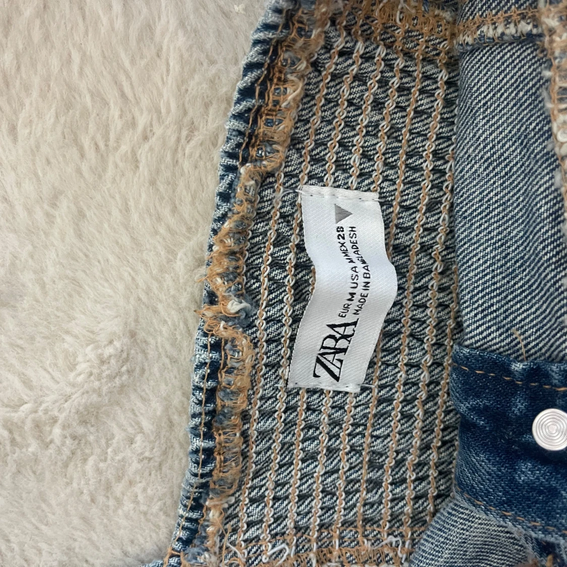 Jeans korsettopp från Zara - 2