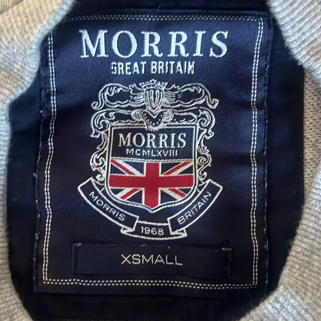 Grå sweatshirt från Morris XS-S - 1