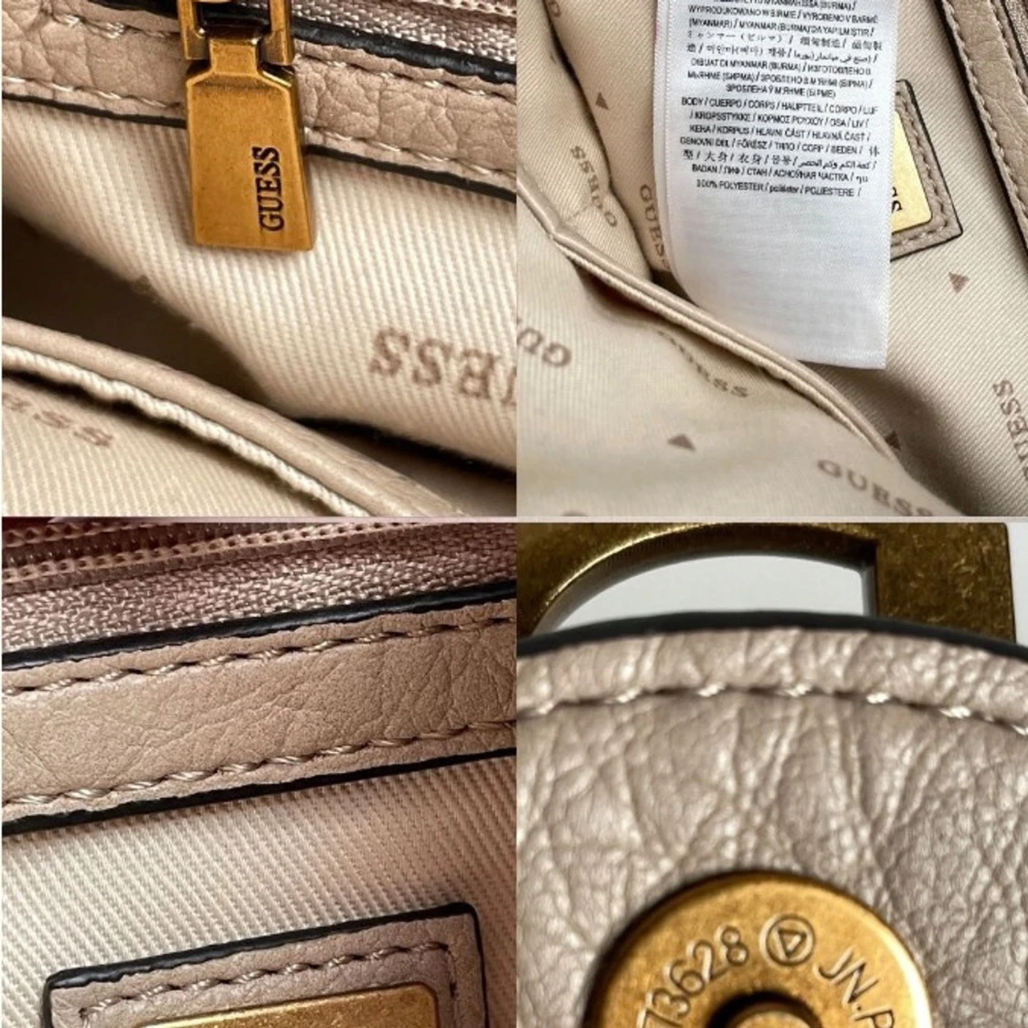 Vintage axelväska från Guess  - 3