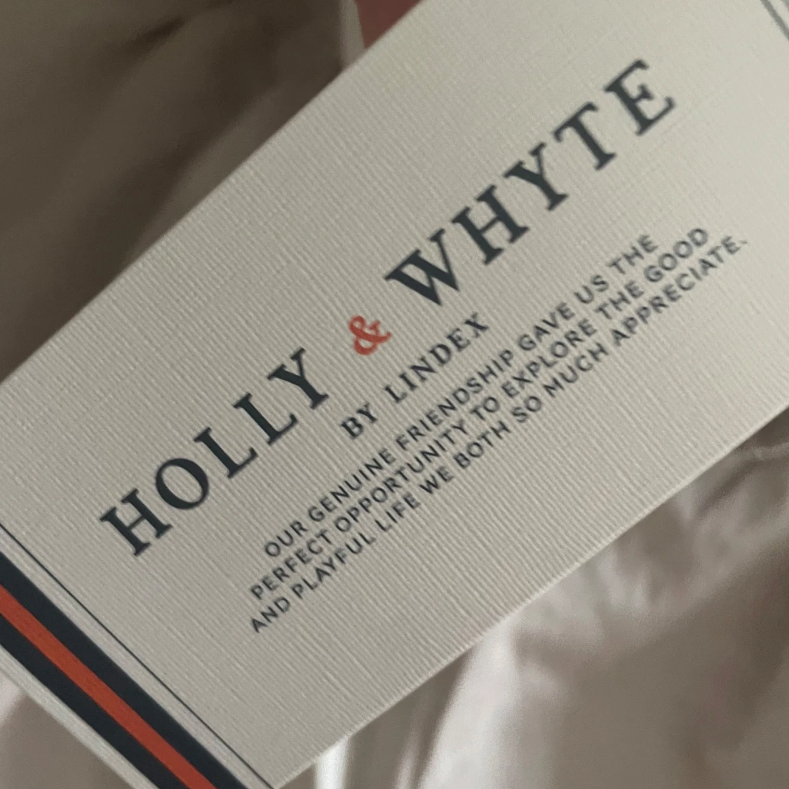 Beige volangkjol Holly & Whyte