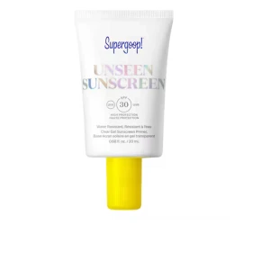 Supergoop! Unseen Sunscreen Primer - Supergoop! Unseen Sunscreen Primer med SPF 30. Den är endast andvänd 1 gång men hann inte lämna tillbaka den. Kvitto finns 