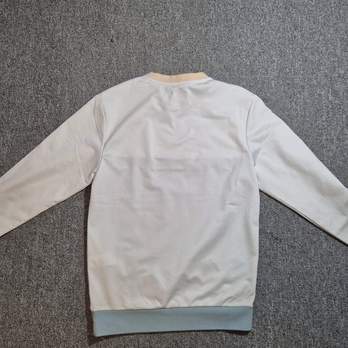 Lacoste Sport sweatshirt i blått och beige - 4