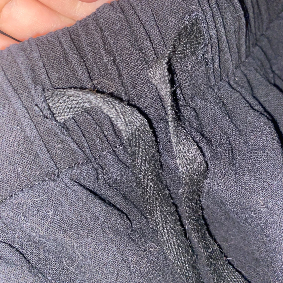 Svarta linnebyxor från Dazy, storlek L ( SÅLD )  - 3