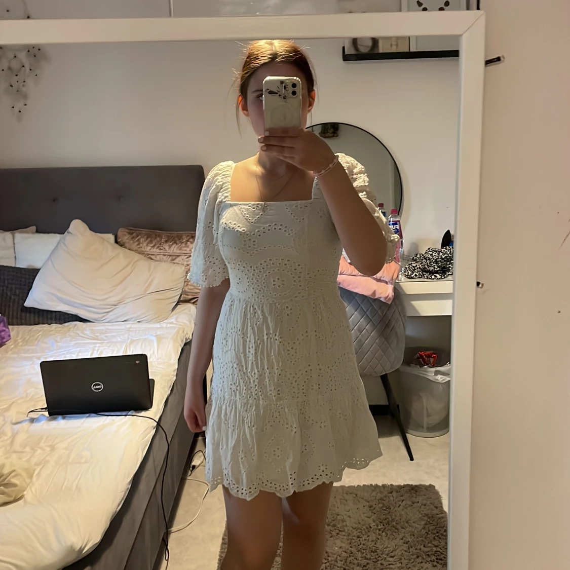 Vit klänning från Steps - 3