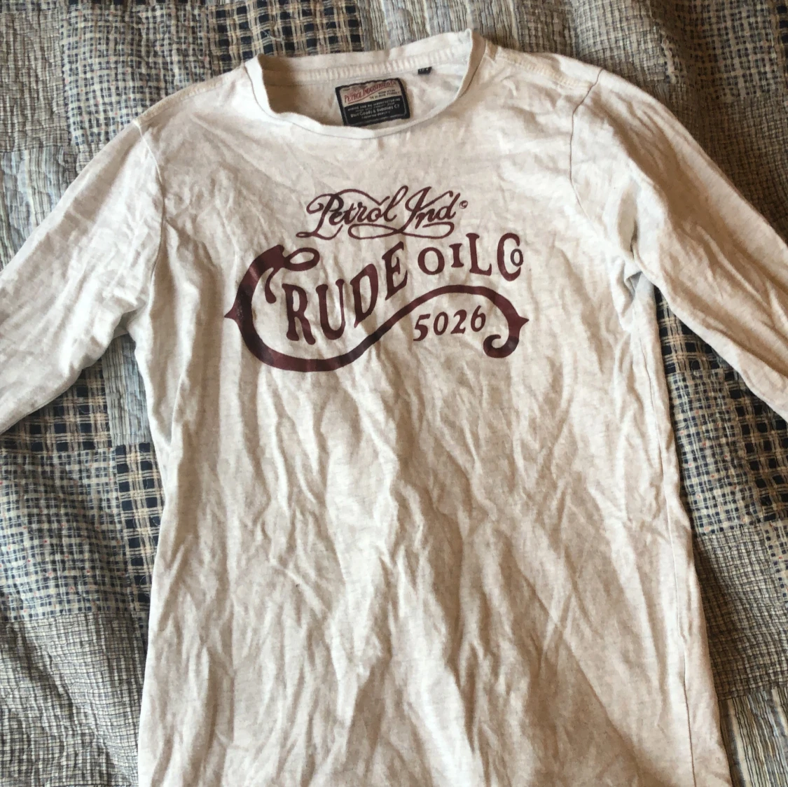 Vit långärmad tröja från Petrol Industries